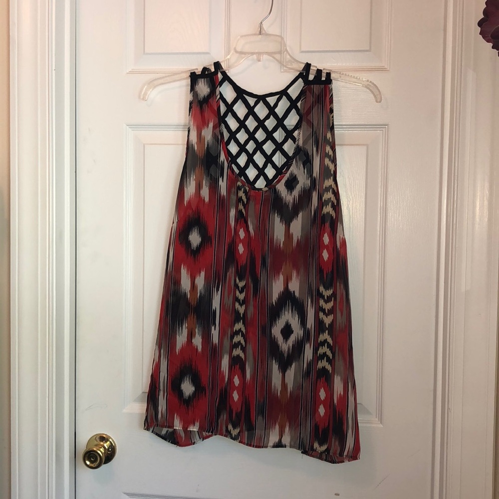1x sleeveless blouse lightweight